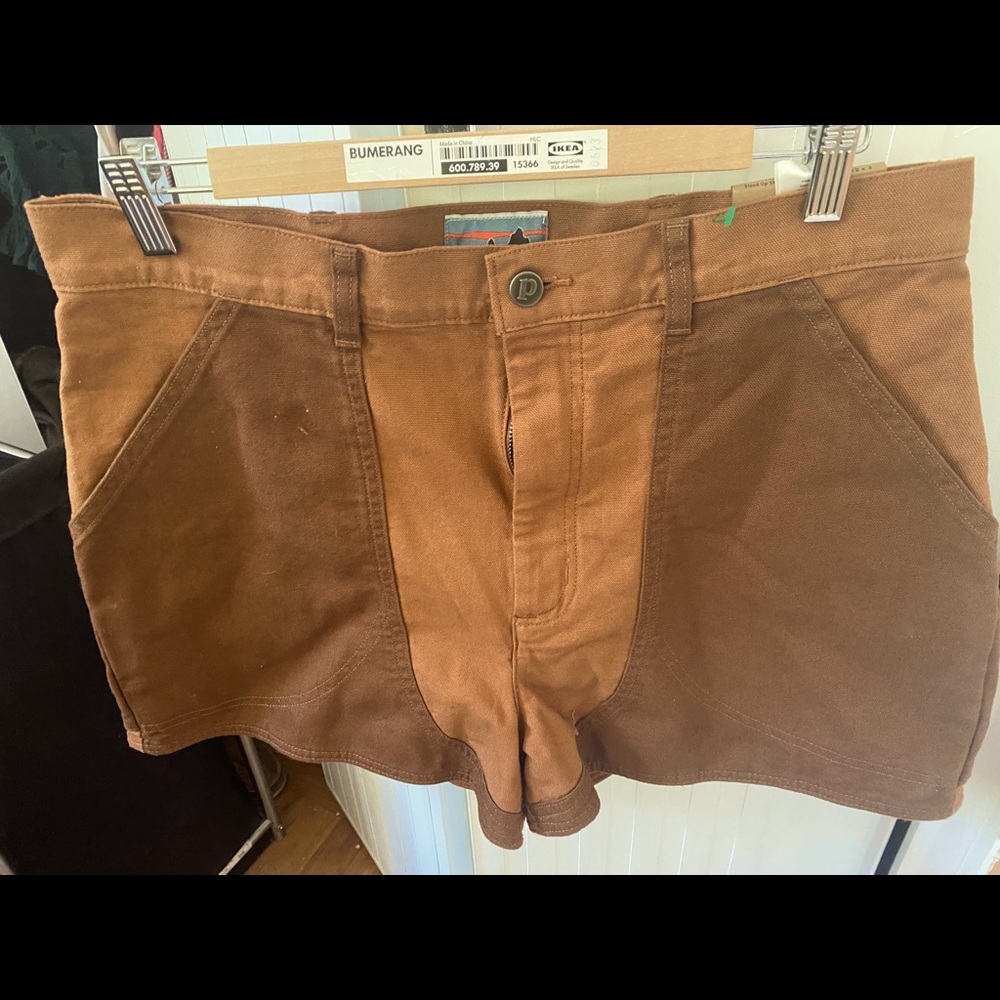 Patagonia women’s organic pilot cotton shorts size 12 leg 3 - regular fit